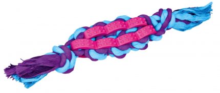 Trixie Twisted Stick - Rope with Natural Rubber