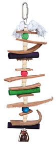 Trixie Toy Colourful - Κρεμαστό πολύχρωμο παιχνίδι με Καμπανάκι