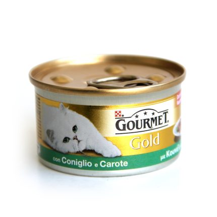 Gourmet Gold Κομματάκια σε σάλτσα με Κουνέλι & Καρότο 85γρ.