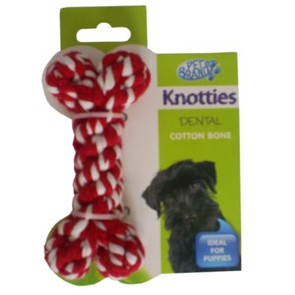 Knotties Puppy Bone - Παιχνίδι Κόκκαλο από Σχοινί για Κουταβάκια