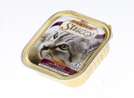 Stuzzy Cat Alucups Sterilized για Στειρωμένες με Κοτόπουλο 100γρ.