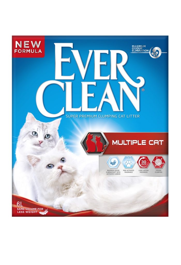 Ever Clean Multiple Cat - για Πολλές Γάτες 10L