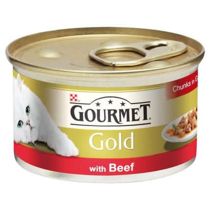 Gourmet Gold Κομματάκια σε σάλτσα με Βοδινό 85γρ.