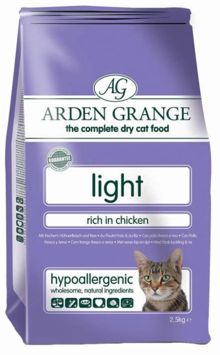 Arden Grange Cat Adult  Light 2kg
