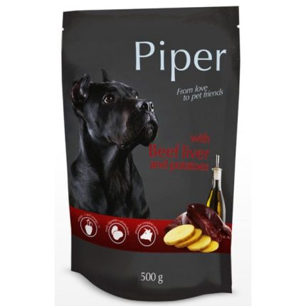 Piper Adult Beef liver & Potatoes 500γρ.